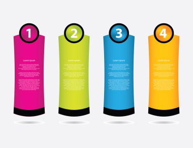 reklam etiket numaralı düğmeleriyle ayarlayın