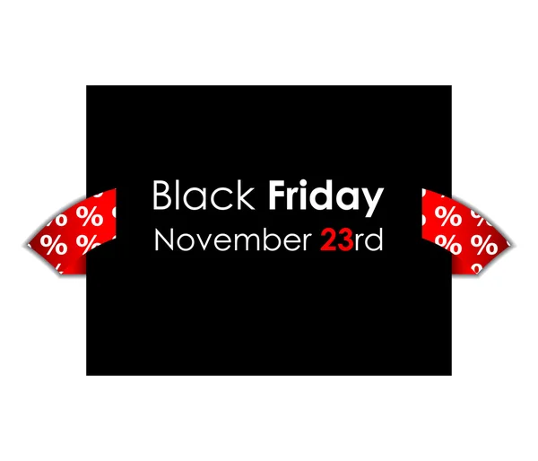 Special black friday banner — Stock Vector