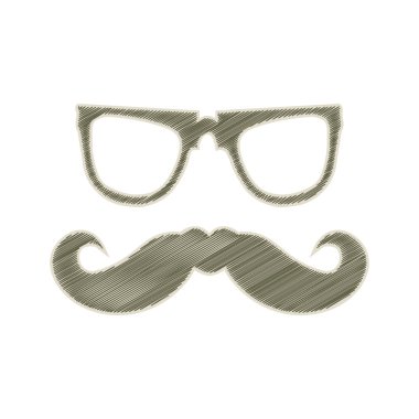 Özel Etiketler hipster bıyıklı