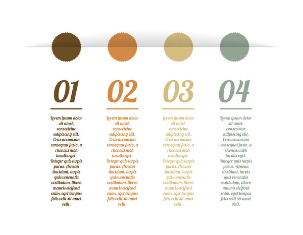 шаблон дизайна со специальными современными элементами
