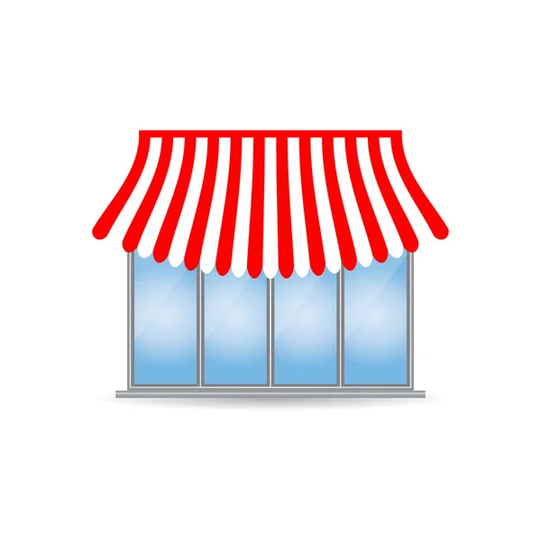 Icône de magasin avec un design spécial — Image vectorielle