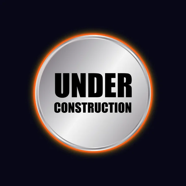 Under construction background — Stock Vector