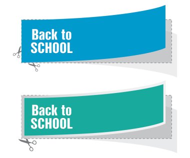 geri okul reklam etiketleri