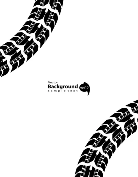 Tire track background — Stock Photo, Image