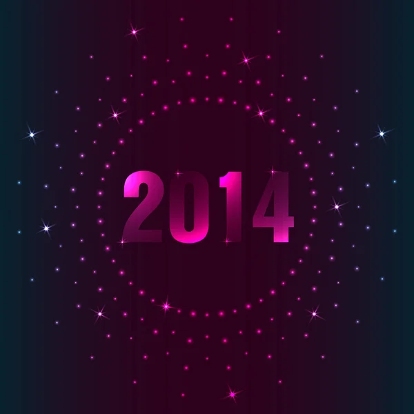 Mutlu yeni yıl geçmiş ile plazma tasarım — Stok Vektör