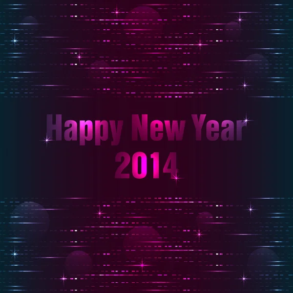 Happy New Year fond avec la conception de plasma — Image vectorielle