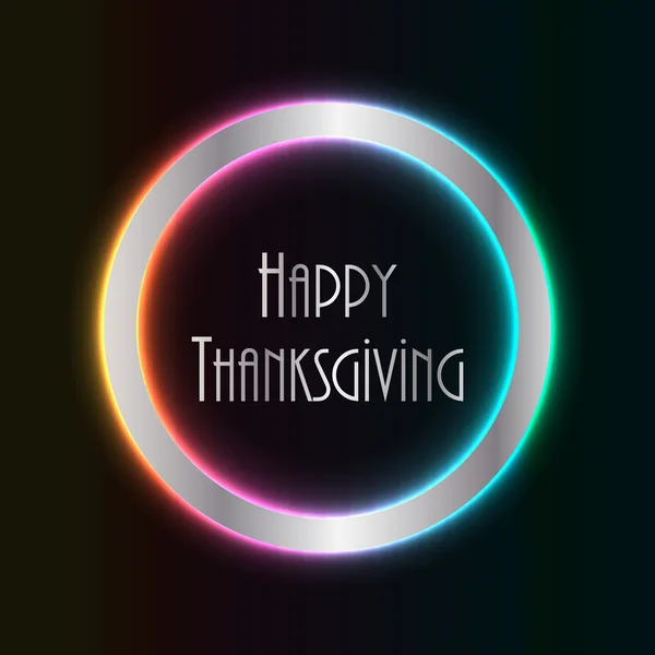 Abstracte thanksgiving achtergrond met speciale ontwerp — Stockvector