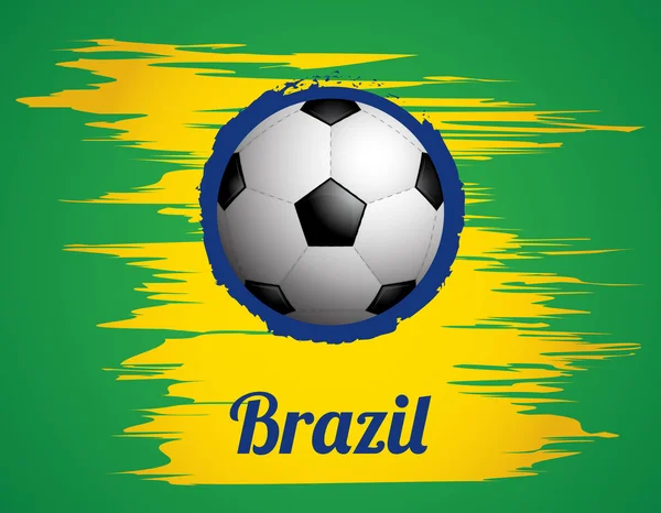 Hintergrund mit speziellem Fußball-Design, Vektor, eps10 — Stockvektor