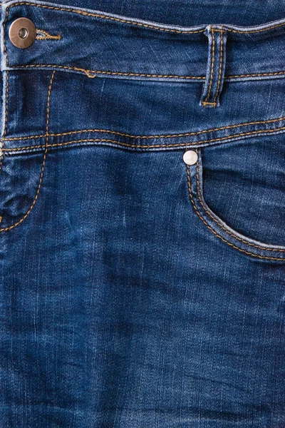 Stilvoller Blauer Denim Hintergrund Mit Kopierraum — Stockfoto