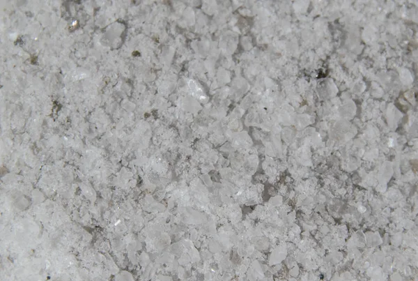 Sól Kamienna Bliska Teksturowane Białe Tło Miejscem Kopiowania — Zdjęcie stockowe
