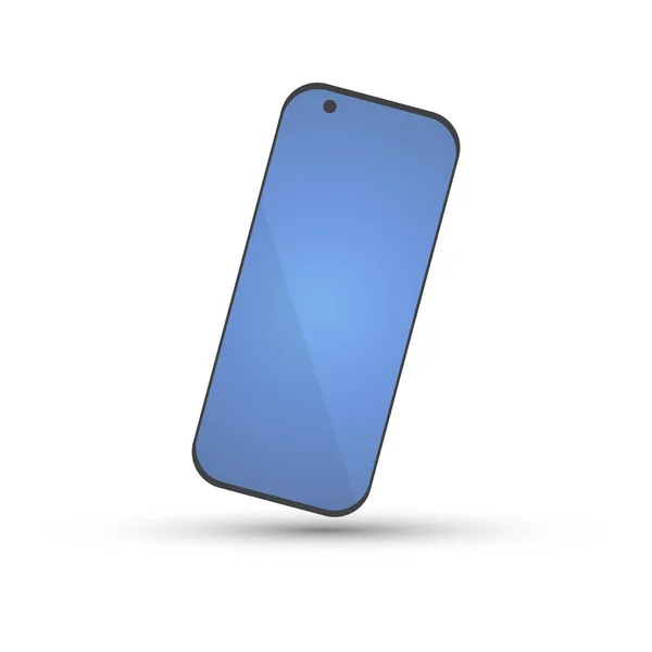 Smartphone Générique Téléphone Portable Écran Tactile — Image vectorielle