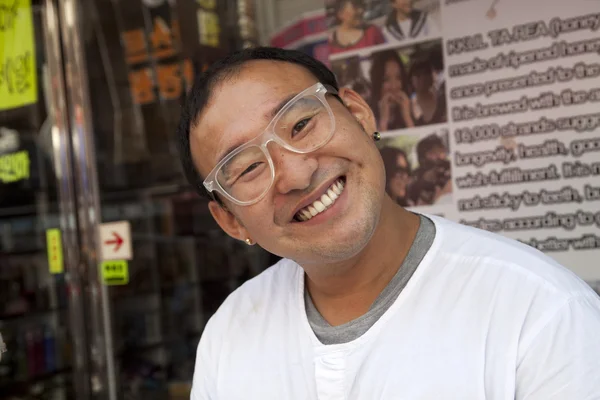 Vriendelijke Koreaanse man. — Stockfoto