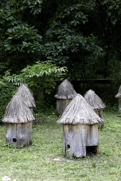 Korean made beehives. — Stock Photo, Image