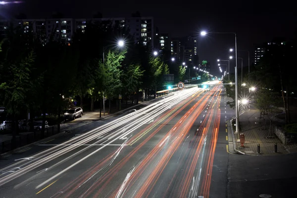 City street at night. — Stock Photo, Image