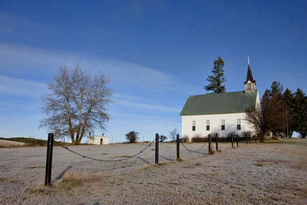 冻结教会在爱达荷州. — 图库照片