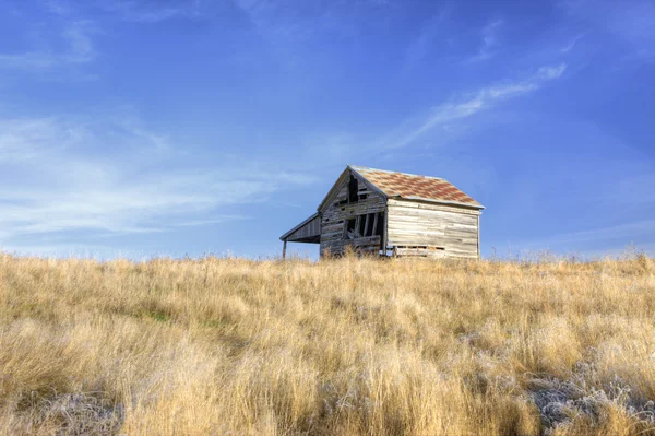 Malá stodola na palouse. — Stock fotografie