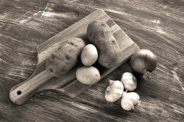 Nahaufnahme von rohem Gemüse. — Stockfoto