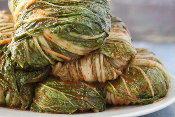 Kesilmemiş Kimchi. — Stok fotoğraf