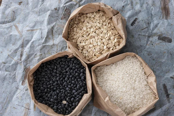 Overhead view of grains. — Stock Photo, Image