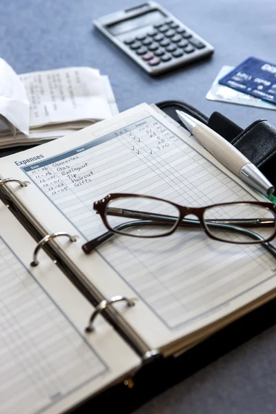 Tracking expenses. — Stock Photo, Image