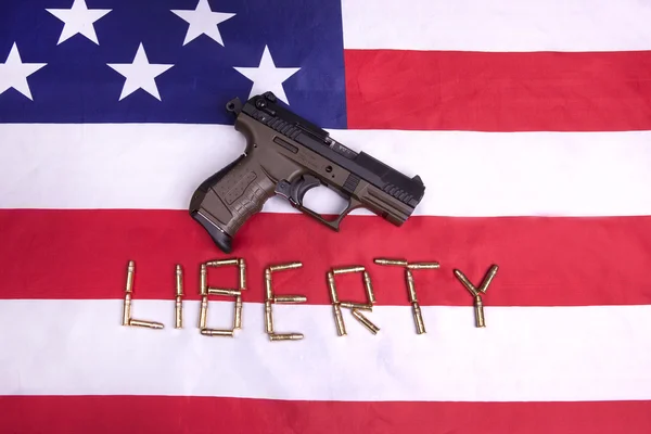 Concept image of Liberty in America. — Stock Photo, Image