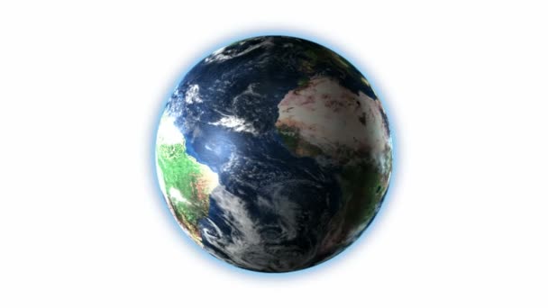 La Terre depuis l'espace .
