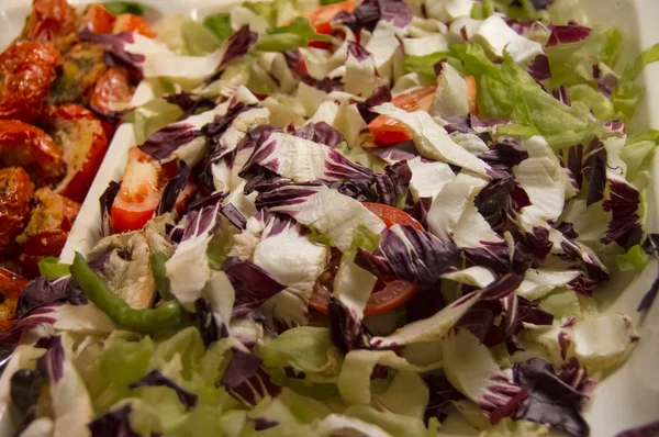 Red cabbage salad. — Stock Photo, Image