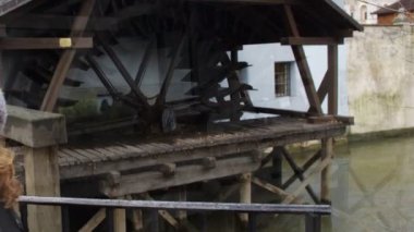 Prag'daki eski watermill.