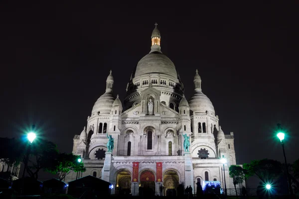 Bazilika Sacre Coeur v Montmatru Stock Fotografie