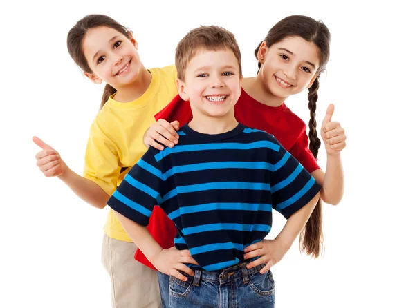 Group of happy children — Stock Photo, Image