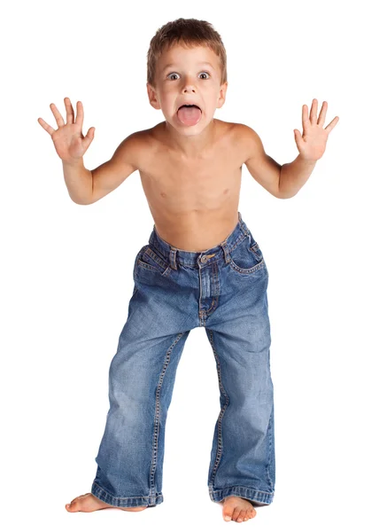 Funny little children — Stock Photo, Image