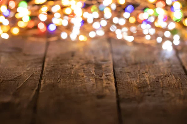 형형색색의 전기가 흐르는 가로등 복사본 크리스마스 — 스톡 사진