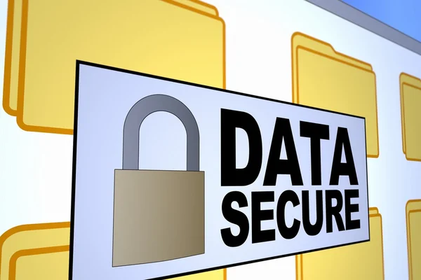 Sicurezza dei dati — Foto Stock