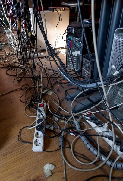 Dirty Office Floor — Stock Photo, Image