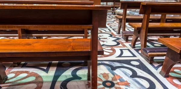 Church Benches — Stock Photo, Image