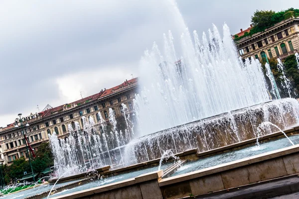 Milan Fountain — Stock Photo, Image