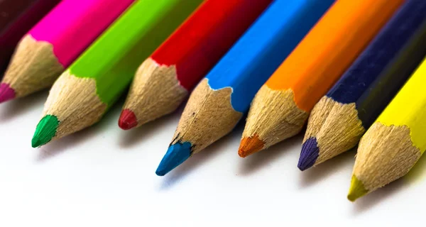 Crayons Close Up — Stock Photo, Image
