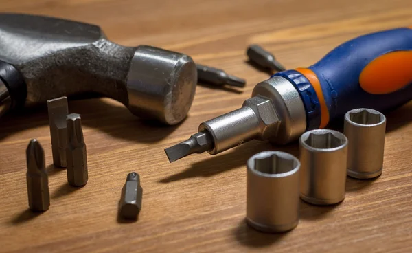 Tools on a Table — Stock Photo, Image