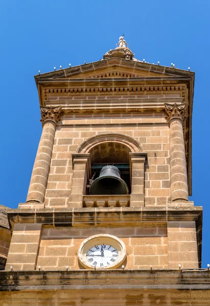 Mgarr kerk toren — Stockfoto