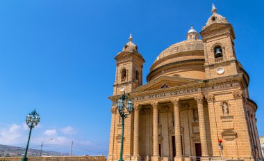Mgarr Church in Malta clipart