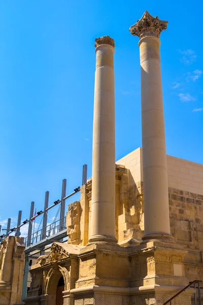 Ruiny Opery Valletta — Zdjęcie stockowe