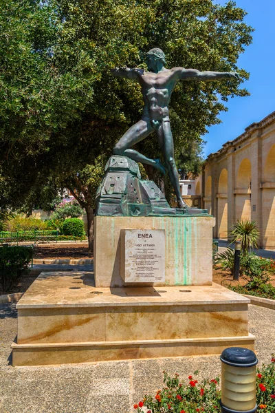 Scultura di Enea — Foto Stock