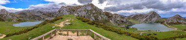 Covadonga panoramik göl