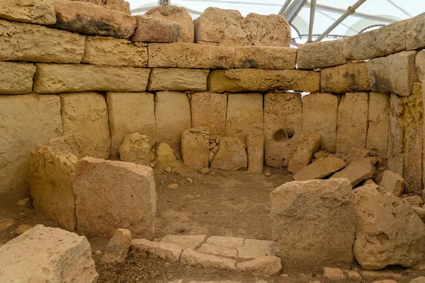 Hagar qim Tempel kamer — Stockfoto