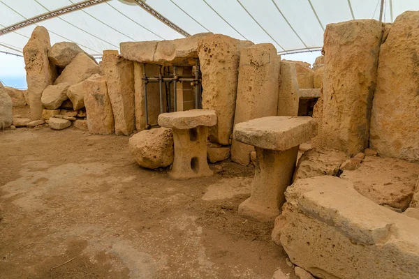 Hagar qim tempel blijft — Stockfoto