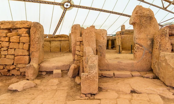 Mnajdra tempel — Stockfoto