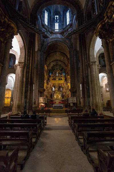 Santiago katedralen altaret — Stockfoto