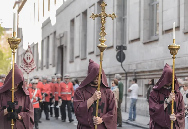 Valladolid guter Donnerstag 2014 01 — Stockfoto