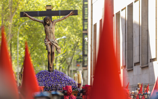 Вальядолид Добрый четверг 2014 14
