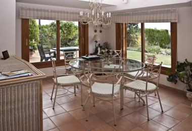 İspanyol lüks villa.